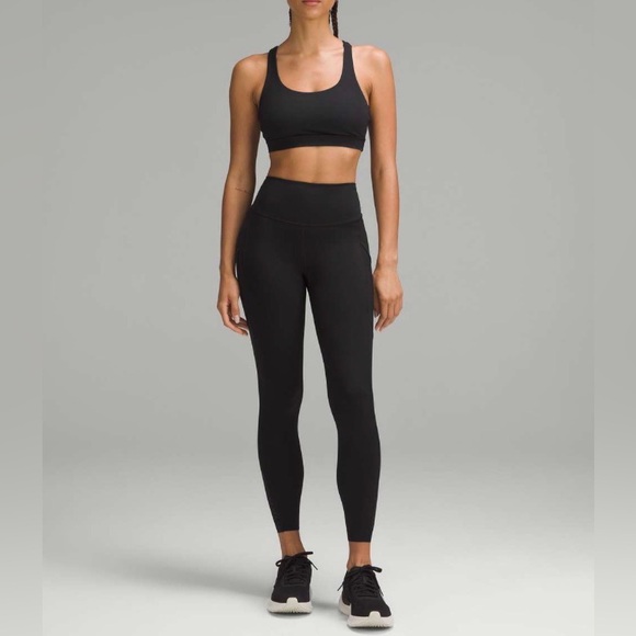 *NWT* Lululemon Fast and Free High-Rise Tight 25" 3 Pockets *Glow Black Size 6 - Picture 11 of 11